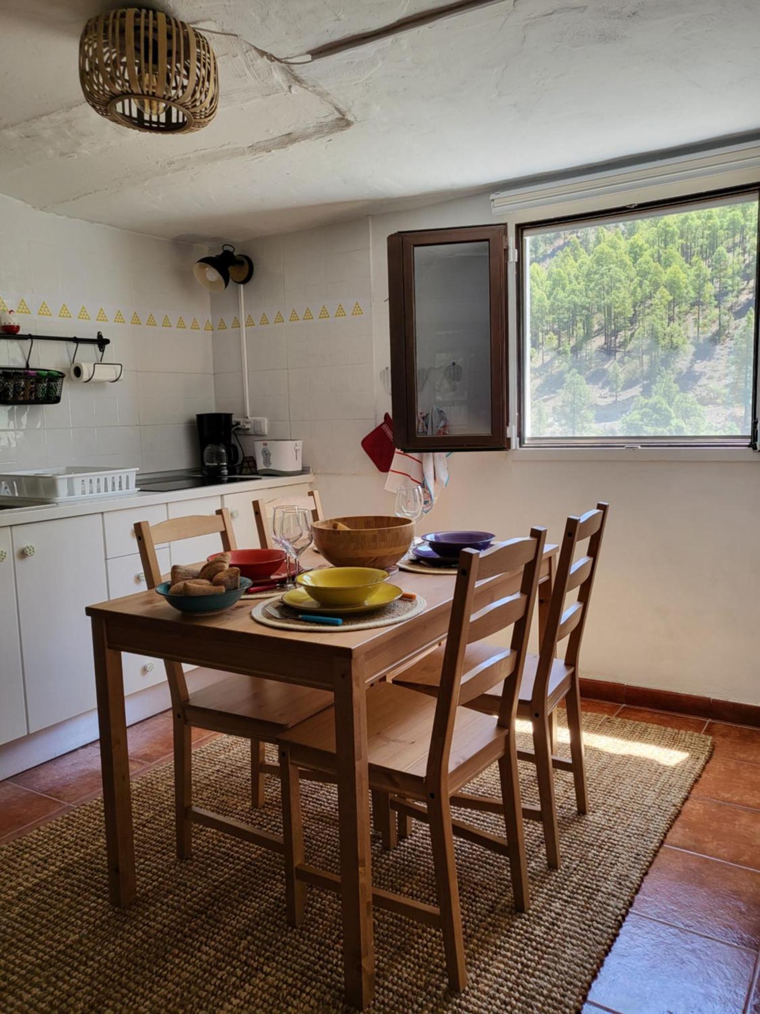 Casa Rural Los Pinares El Juncal De Tejeda Екстериор снимка